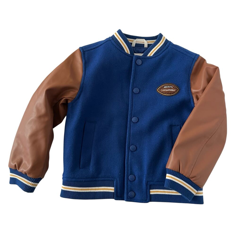 Miles the Label varsity jacket
